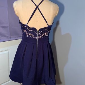 Navy dress